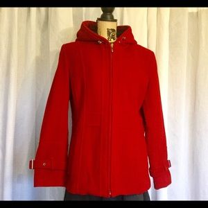 NWT St.John’s Bay wool/Cashmere Blend Jacket SizeL